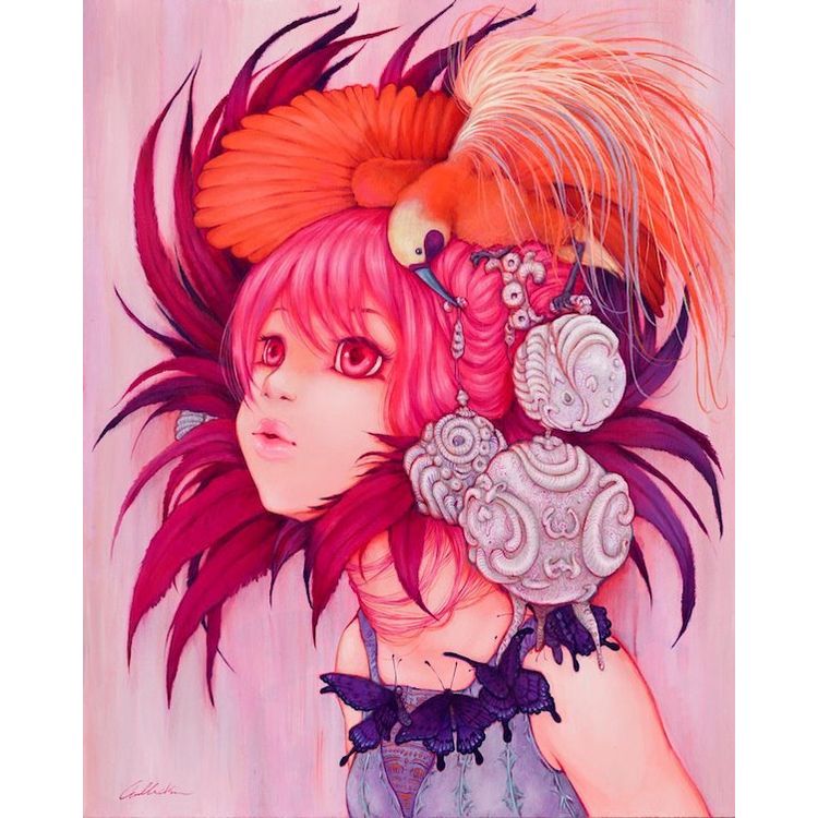 PEAKS OF PARADISE MINI PRINT by Camilla d'Errico