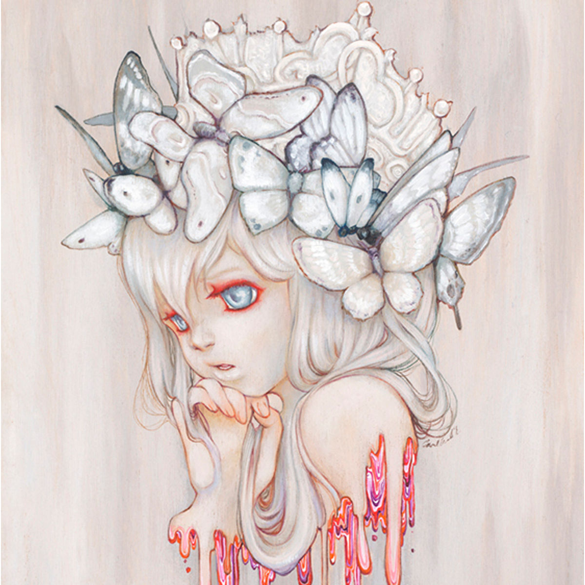 STRAWBERRY WHISPERS MINI PRINT