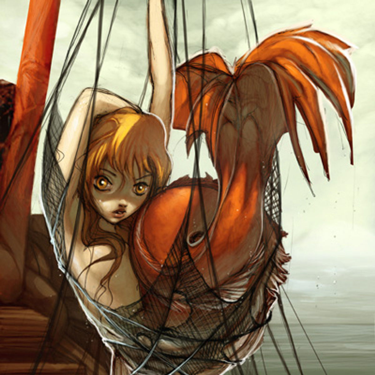 MERMAID COVER 21 MINI PRINT