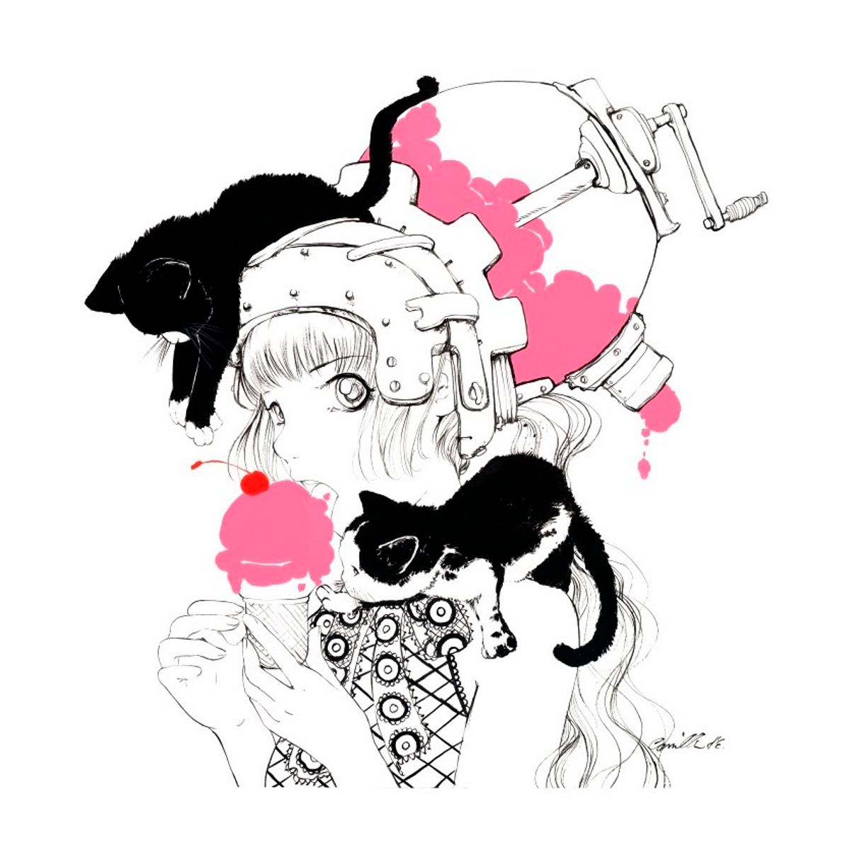 CHERRIES JUBILEE MINI PRINT