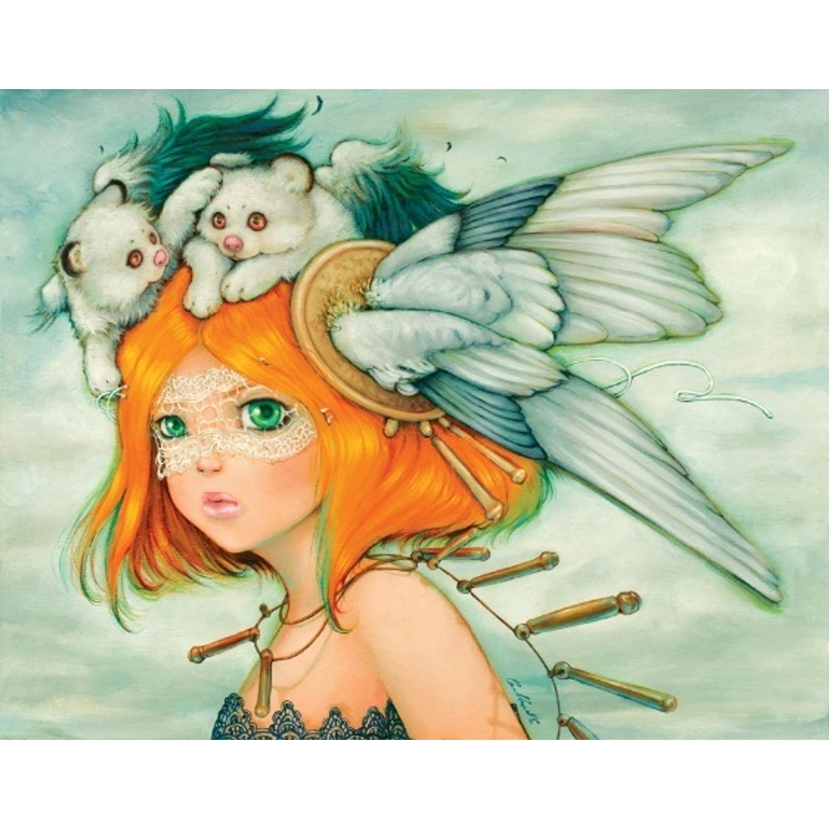 GRASSLAND GODDESS MINI PRINT