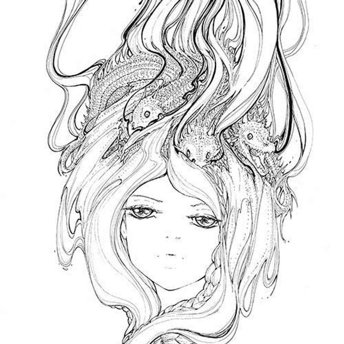 DRAGON'S HEART MINI PRINT