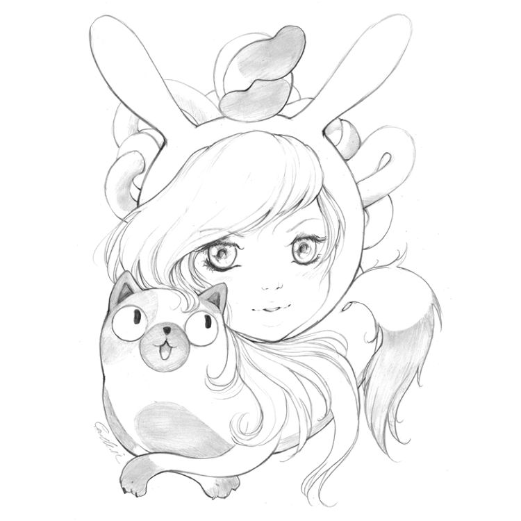 BUNTCAKE MINI PRINT by Camilla d'Errico