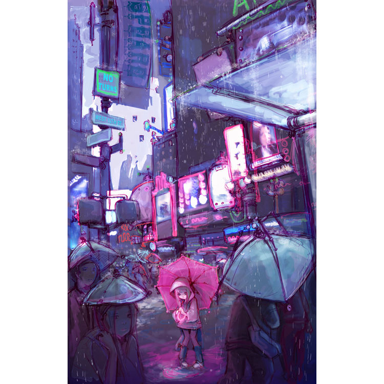 NEO NEW YORK MINI PRINT by Camilla d'Errico
