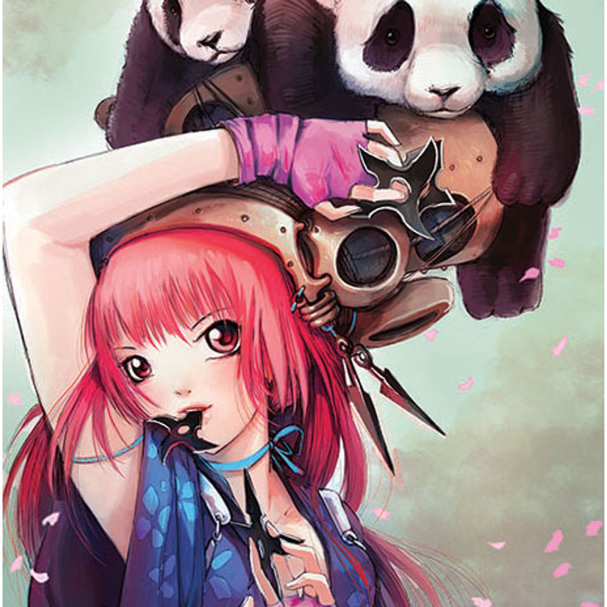 PEACH NINJA SIGNED MINI PRINT