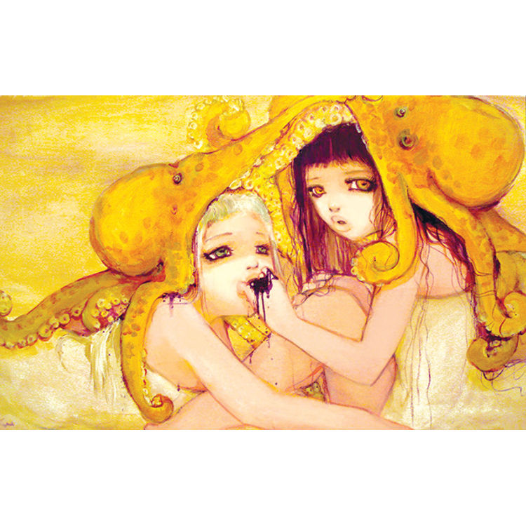 BEASTS ORIGINAL PAINTING by Camilla d'Errico