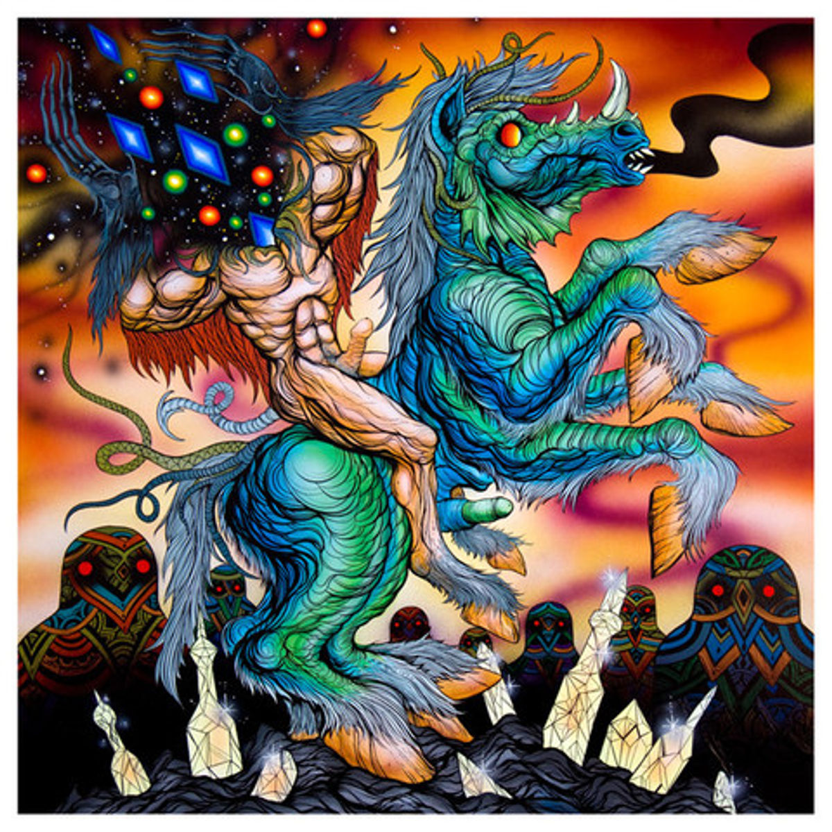 "Celestial they may be, But torturers are They All" Giclee Print