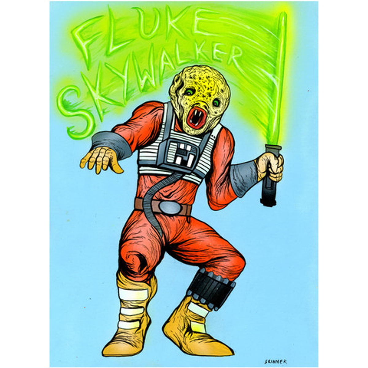 "Fluke Skywalker" Giclee Print