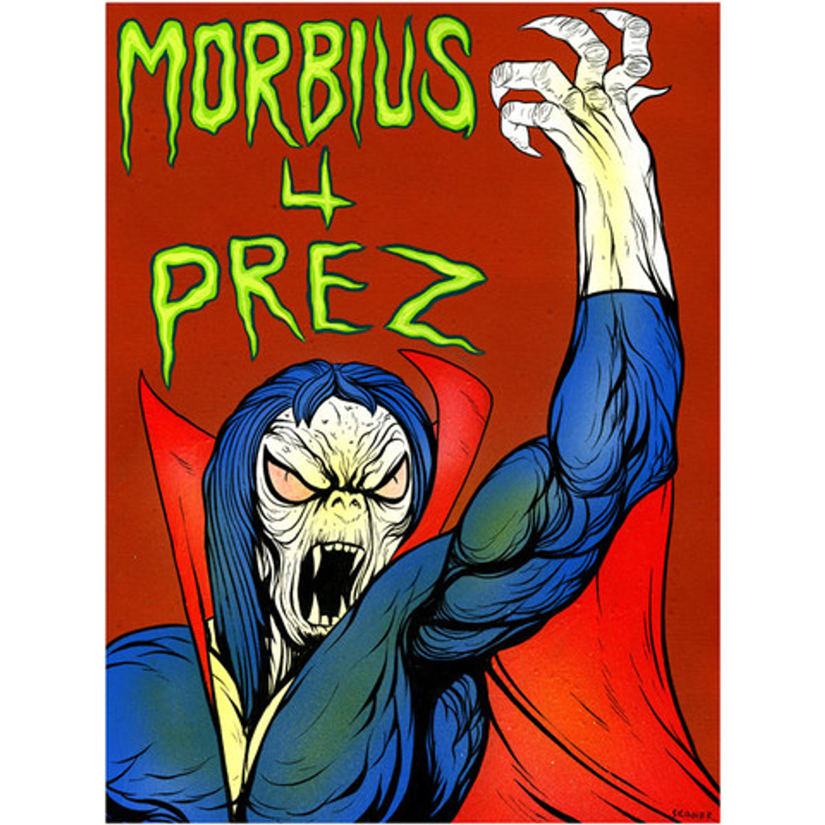 "Morbius 4 Prez" Giclee Print