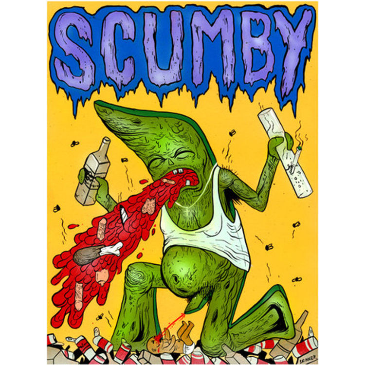 "Scumby" Giclee Print by Skinner