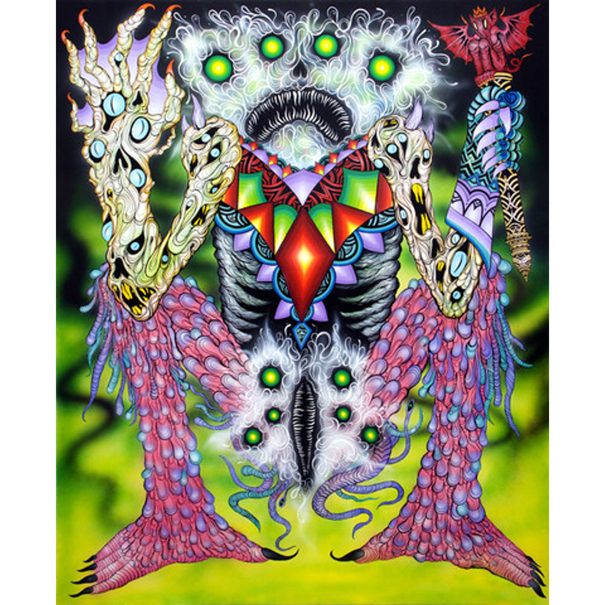 "Watching Witch" Giclee Print