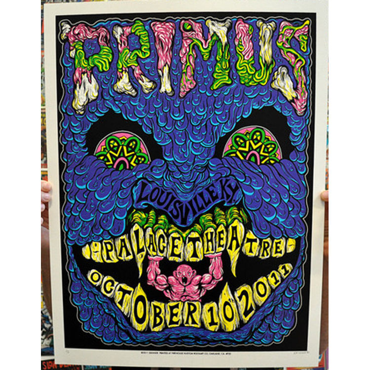 Primus Silkscreen Poster by Skinner