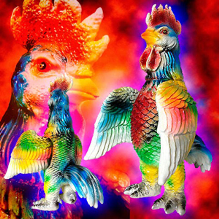 Zangira Bird of Paradise Luminous color version by BLObPUS