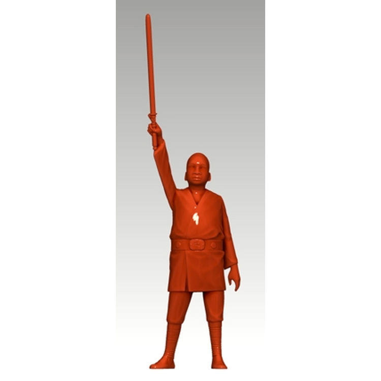 Martin Luther Kingwalker - Red by Mike Leavitt