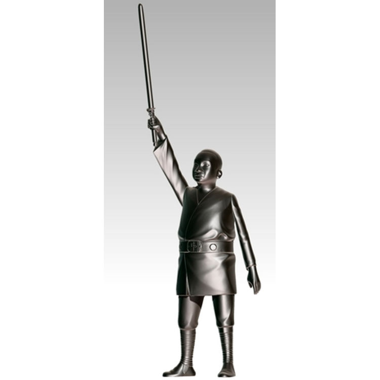 Martin Luther Kingwalker - Stainless Steel by Mike Leavitt