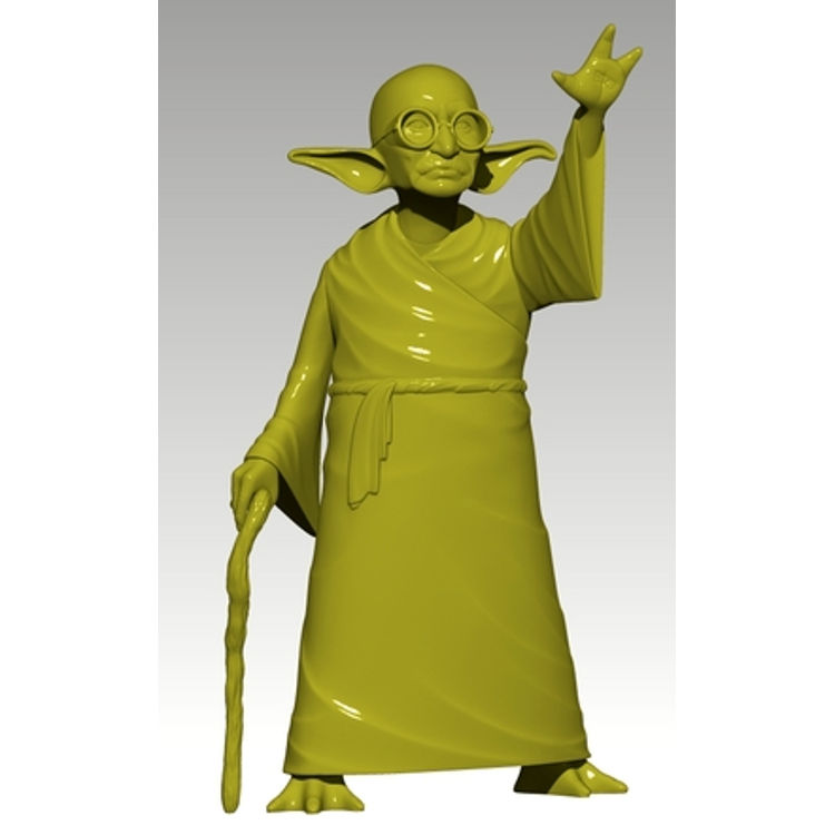 YoGandhi - green by Mike Leavitt