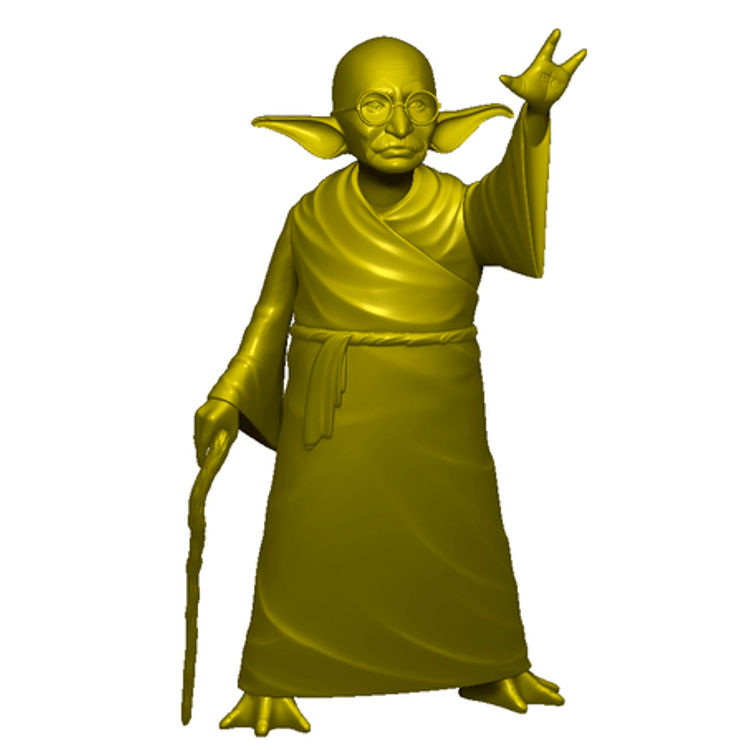 YoGandhi - 14K Gold by Mike Leavitt