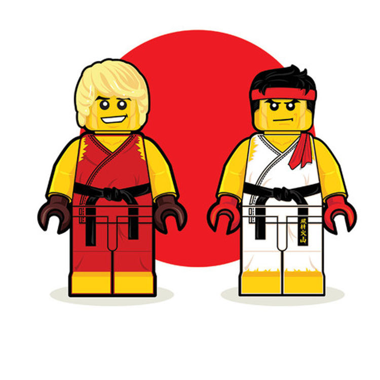 LEGO Ken Ryu by Dan Shearn