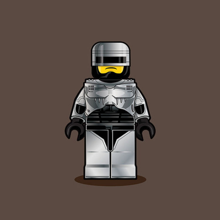 LEGO RoboCop by Dan Shearn