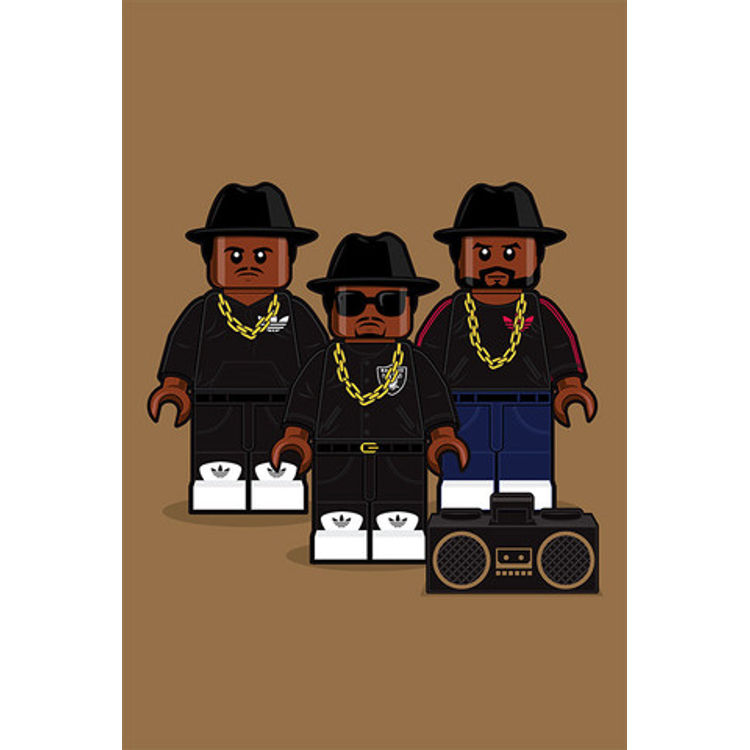 LEGO Run-DMC - Large by Dan Shearn