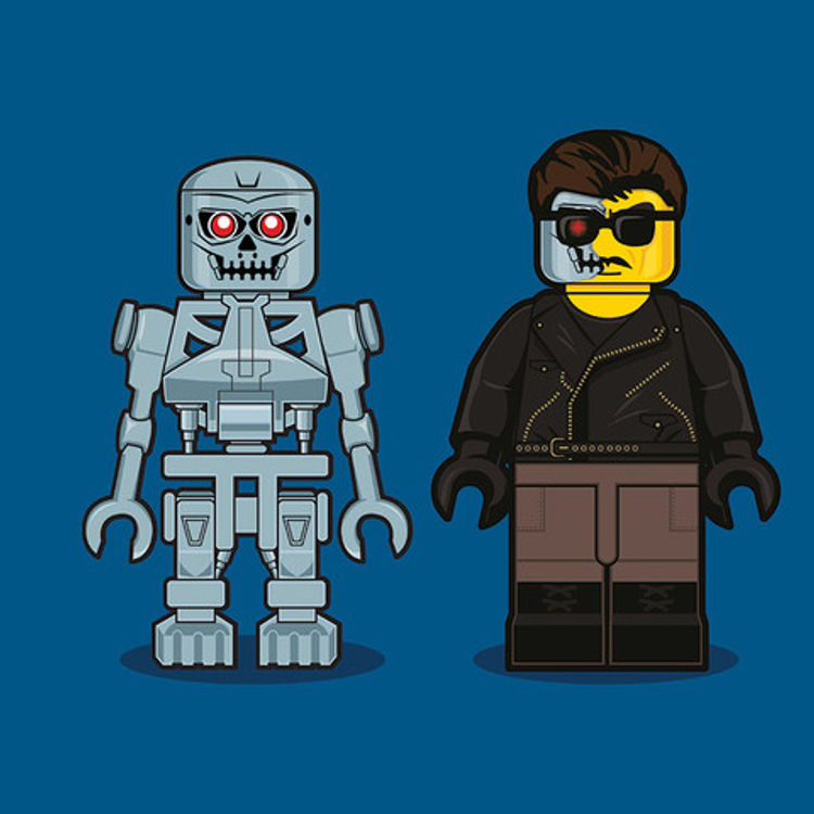 LEGO Terminator 2 by Dan Shearn