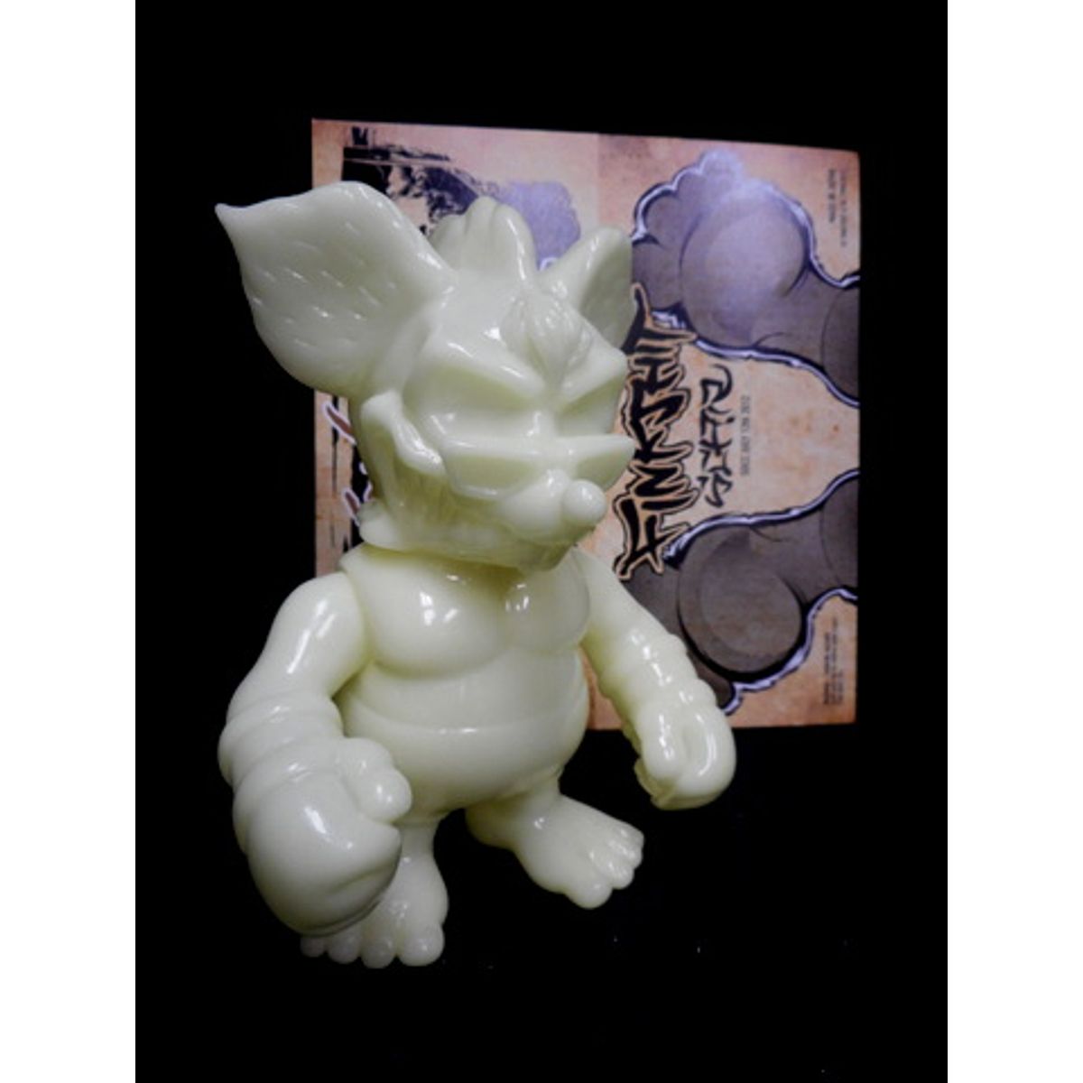 Fink-Shit - White Unpainted GID