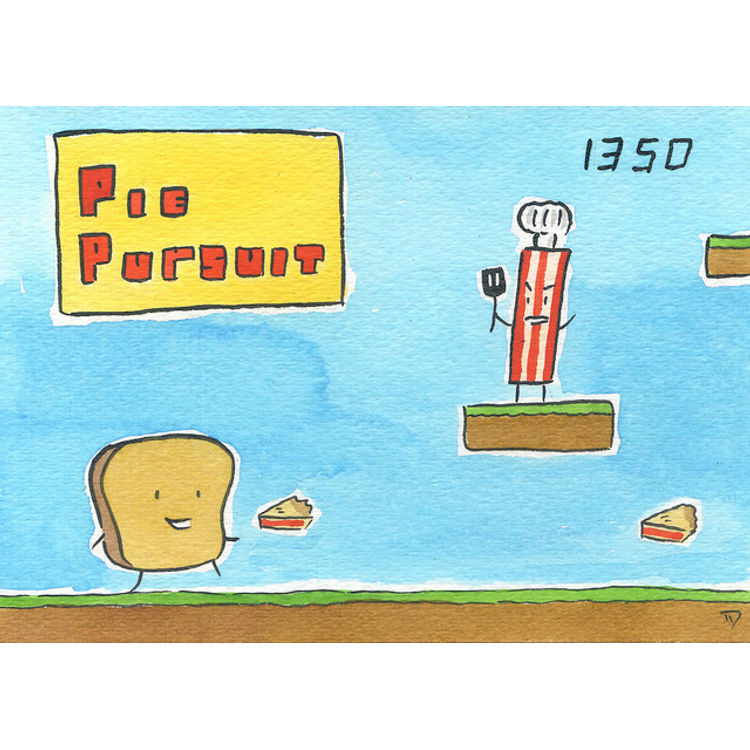 Pie Pursuit by Dan Goodsell
