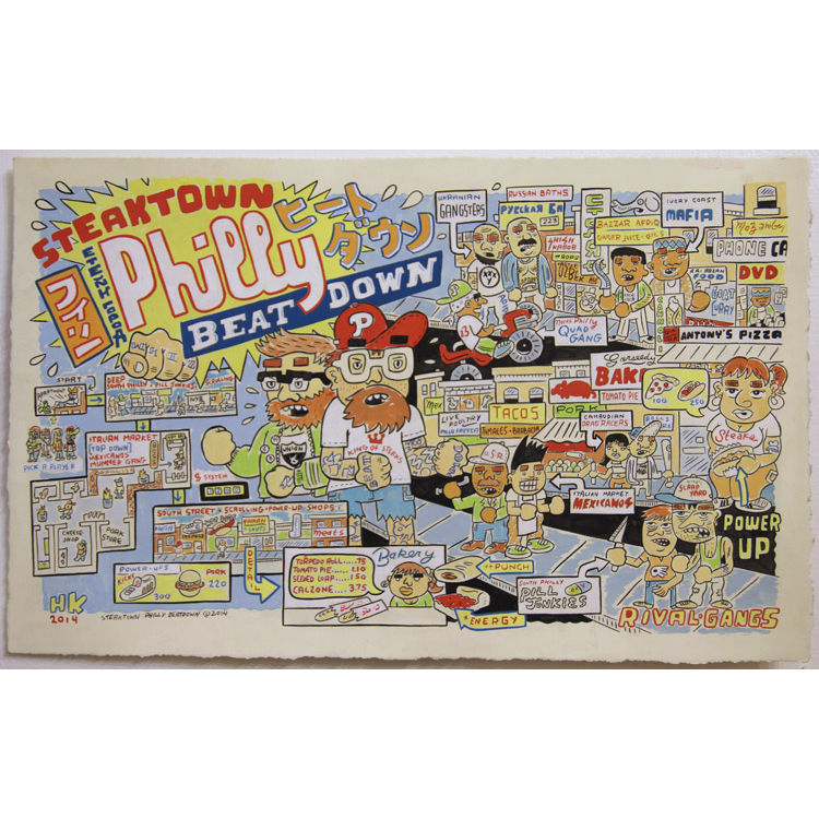 Philly Beatdown by Hawk Krall