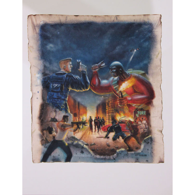 Riot - Print by Ray Young Chu