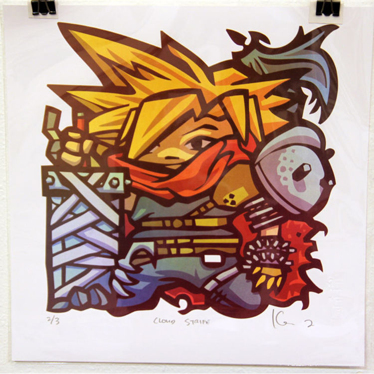 Cloud Strife by Ken Taya
