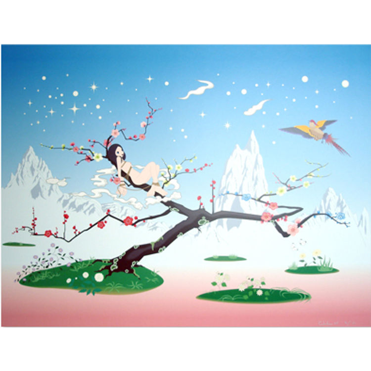 Japanese Apricot Print by Chiho Aoshima