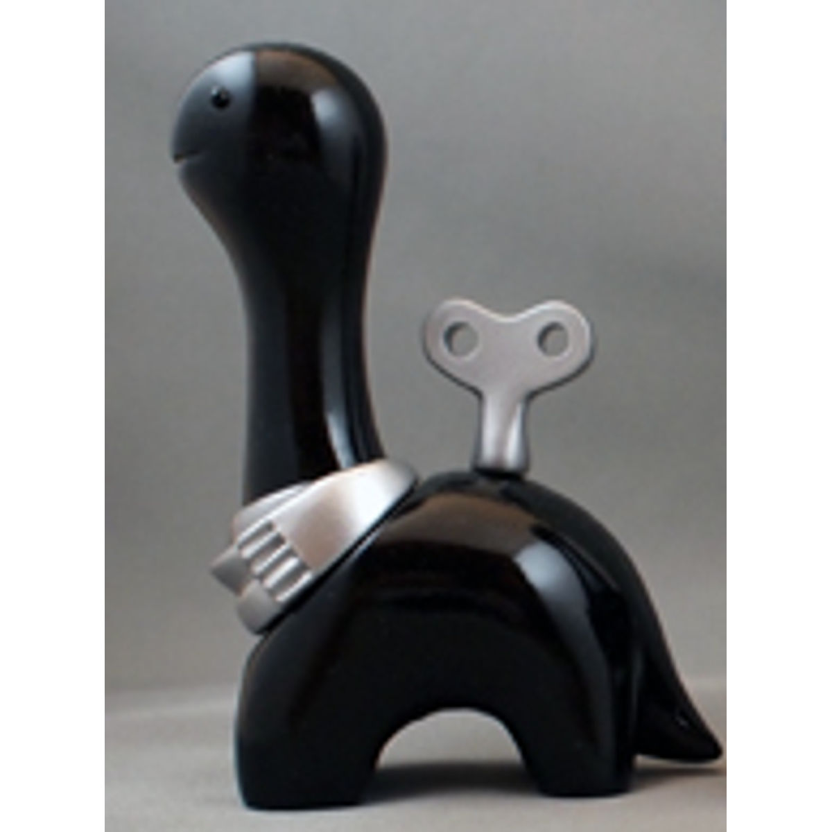 Clockwork Wool - black/silver scarf