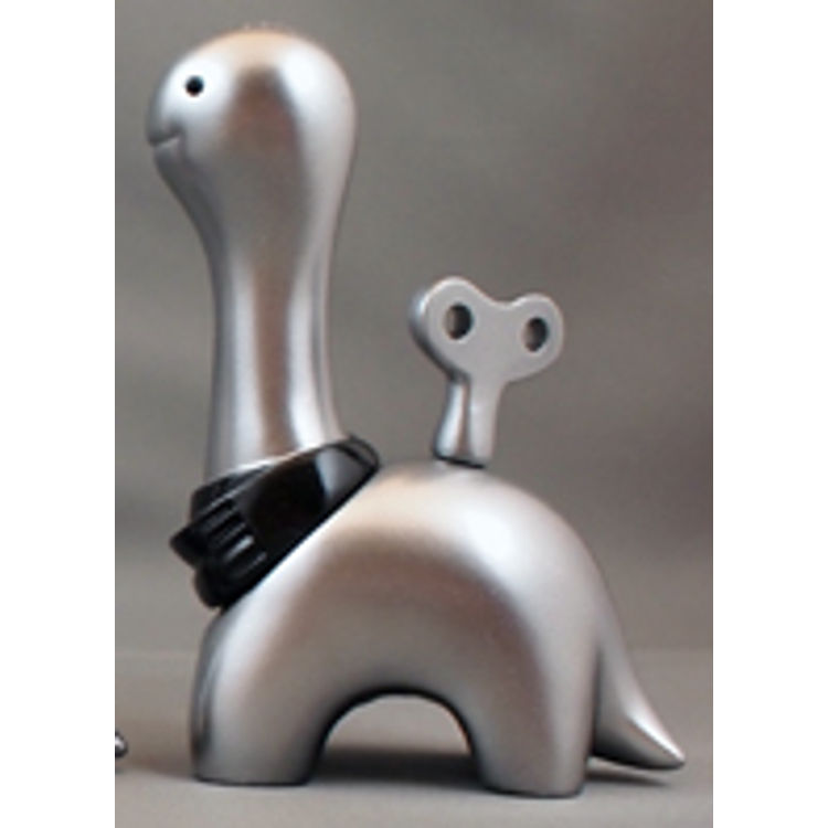 Clockwork Wool - Silver/black scarf by Chima Group