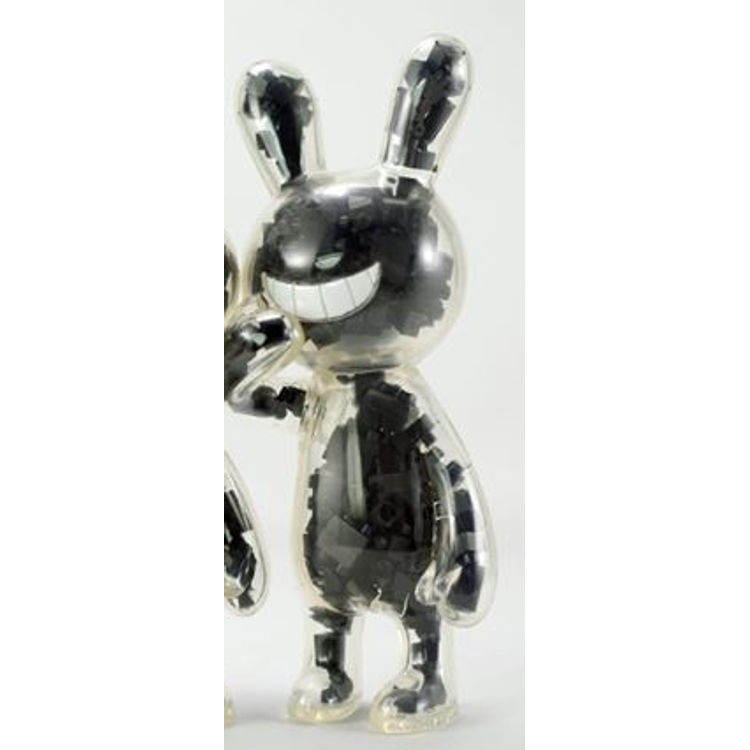 BLACK RABBIT - Blocks Ver. - Black by Tadayuki Iwa (Black Rabbit)