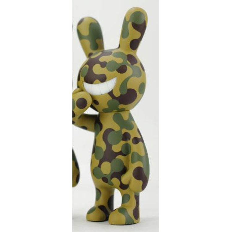 BLACK RABBIT - CAMOUFLAGE VER. - green by Tadayuki Iwa (Black Rabbit)