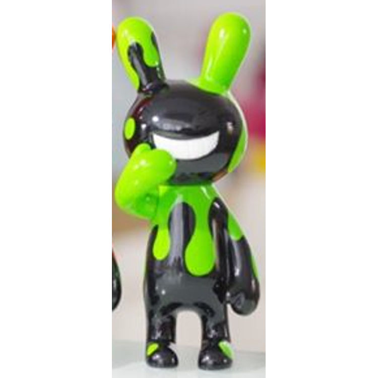 BLACK RABBIT - Drip pattern VERSION - Green by Tadayuki Iwa (Black Rabbit)
