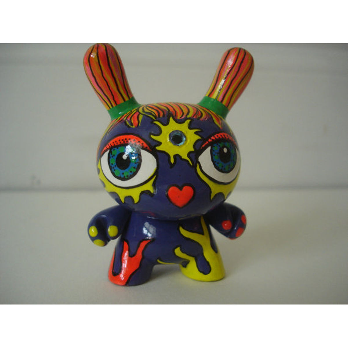 Purple Sun Gem Pig-Tail Flame Girl