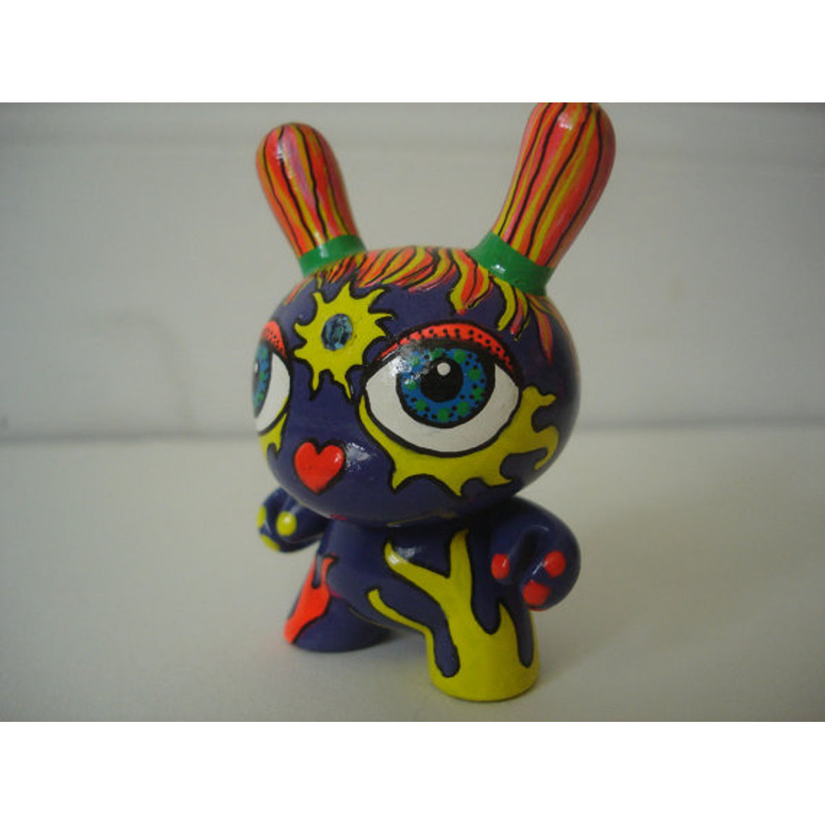 Purple Sun Gem Pig-Tail Flame Girl