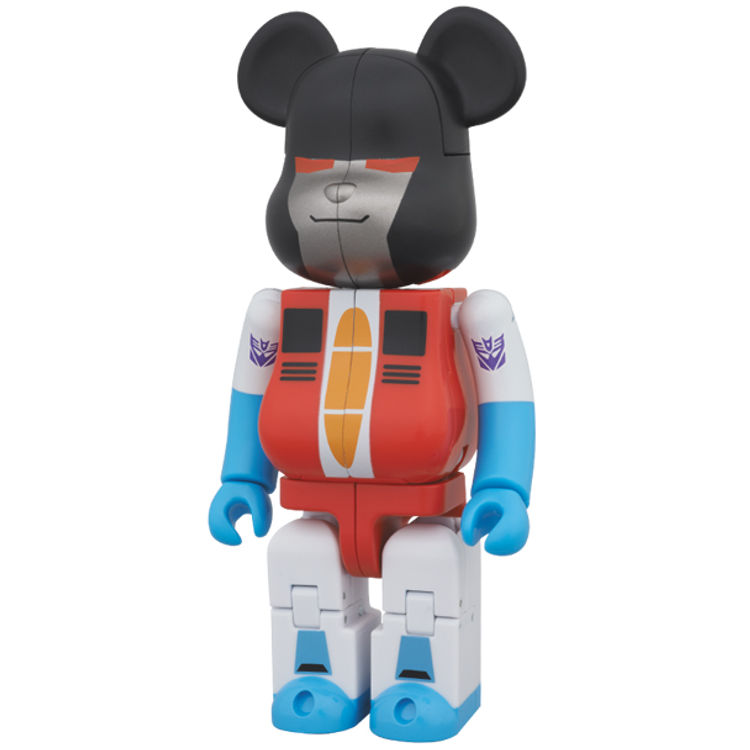 Be@rbrick × Transformers - Starscream by Medicom