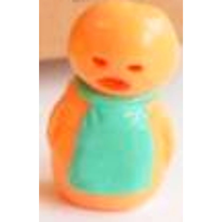 First step Jizo Jr Set (sherbet color) - orange by Dehara Yukinori
