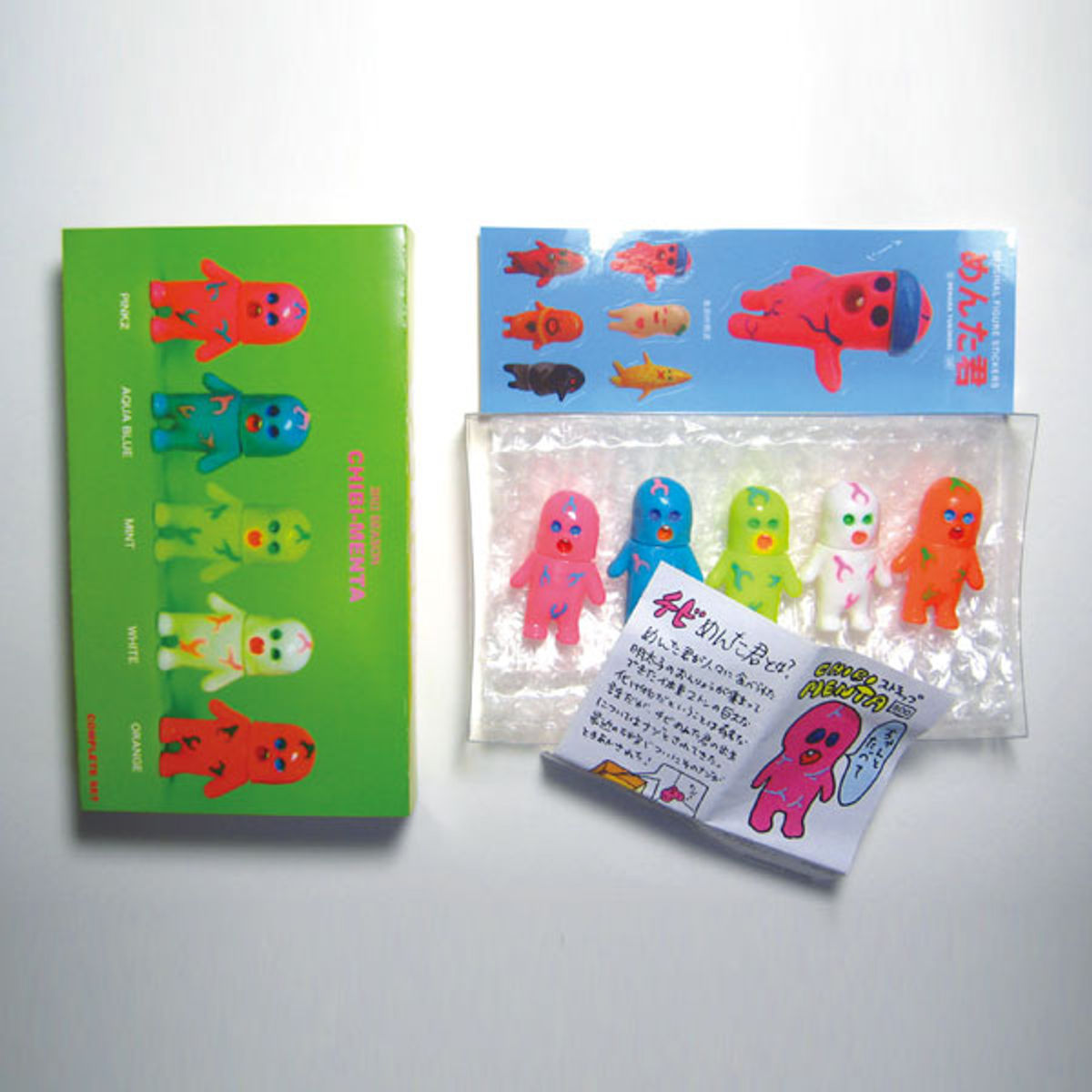 Mr. Mentha mini - 3rd Set - Chibimen orange