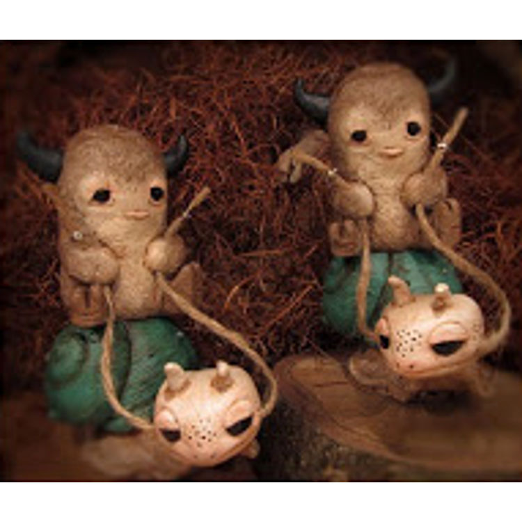 SICKLINGS SNAIL RIDERS - moss by Yosiell Lorenzo