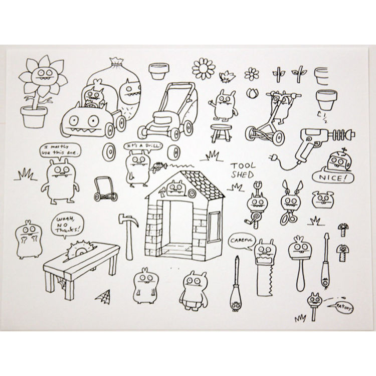 Drawing 01 by David Horvath