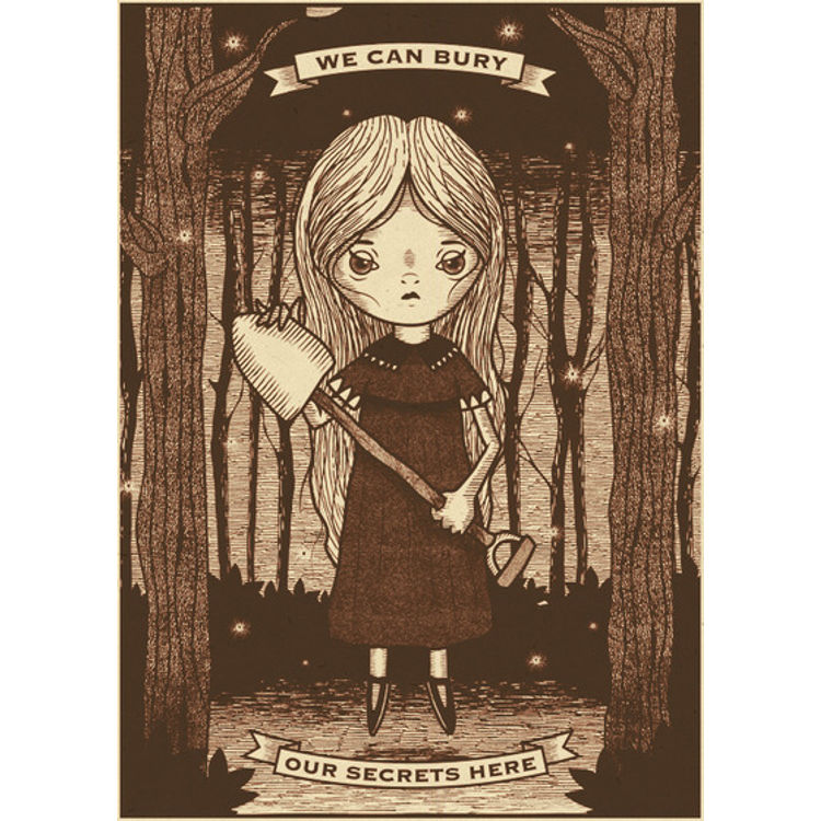 We can bury our secrets here by Yosiell Lorenzo