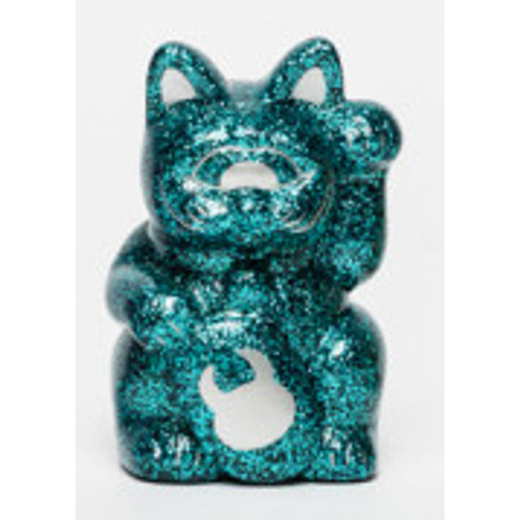 Fortune Cat Baby - uamou green lame by Real X Head (Mori Katsura)