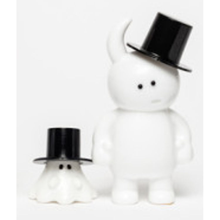 Mr. Uamou w/ Mr. Boo - white confused by Uamou (Ayako Takagi)
