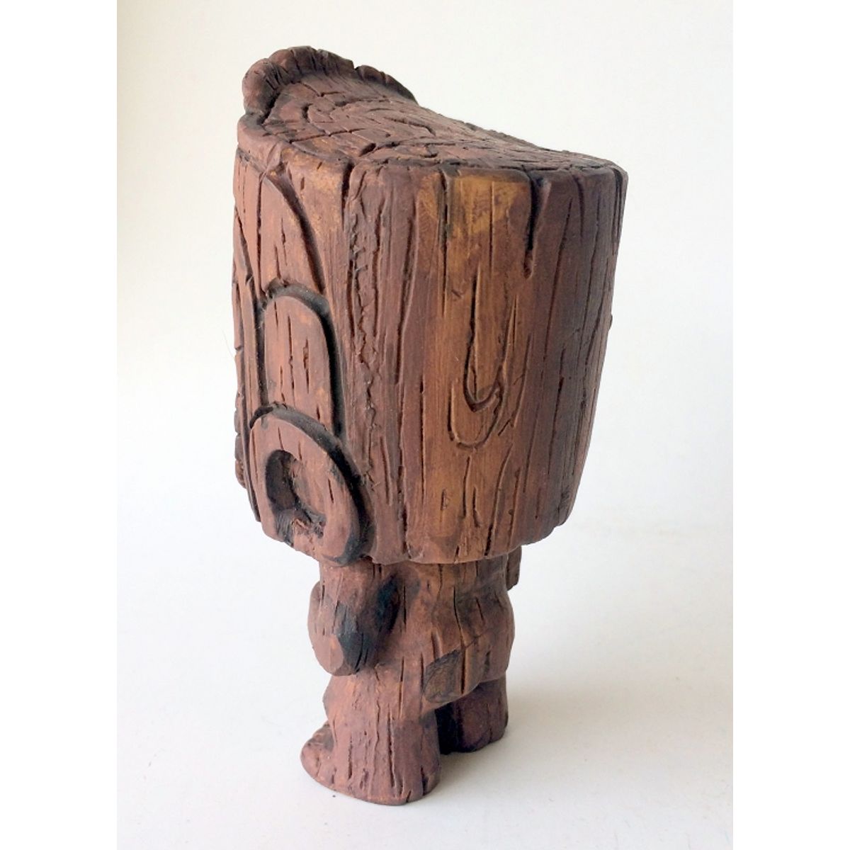 Tiki Statue - Dark Brown