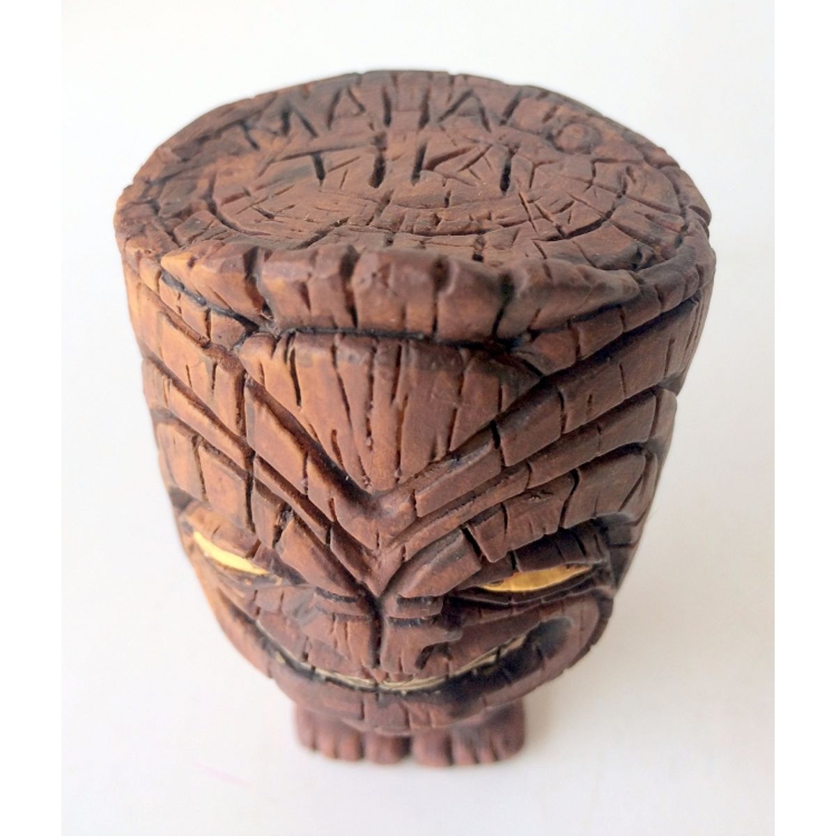 Tiki Statue - Dark Brown