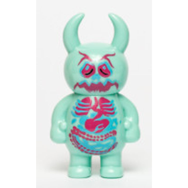 Uamou skeleton mint green sad by Uamou (Ayako Takagi)