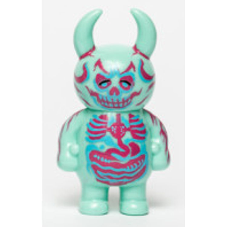 Uamou skeleton mint green happy by Uamou (Ayako Takagi)